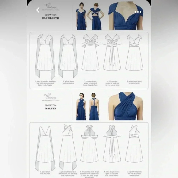 Teal Butter Dress by Nadia OSFM - Picture 2 of 6